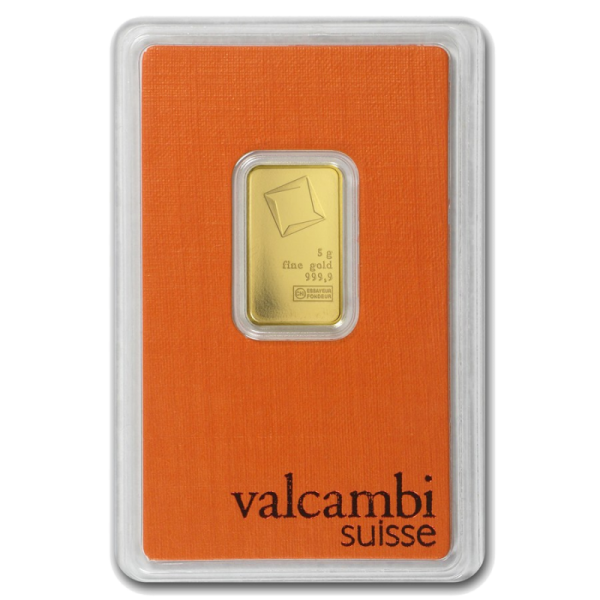 5 Gram Gold Bar