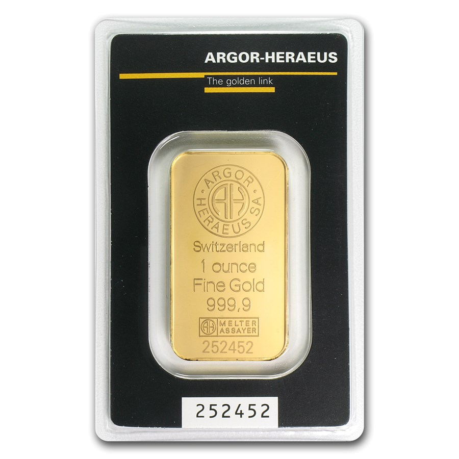 1 oz Gold Bar (Various Refiners) - Border Gold