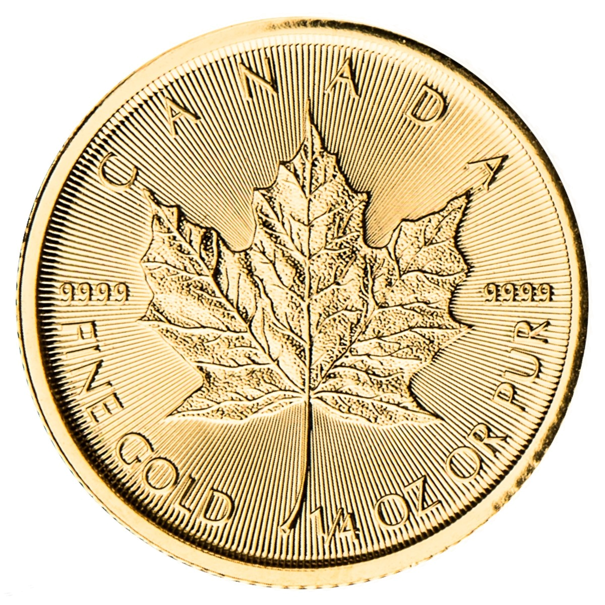 1/4 oz Gold Maple Leaf (Old Style Coins)