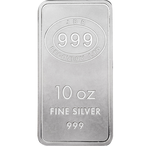 10 oz Silver Bar (Various Refiners) - Border Gold