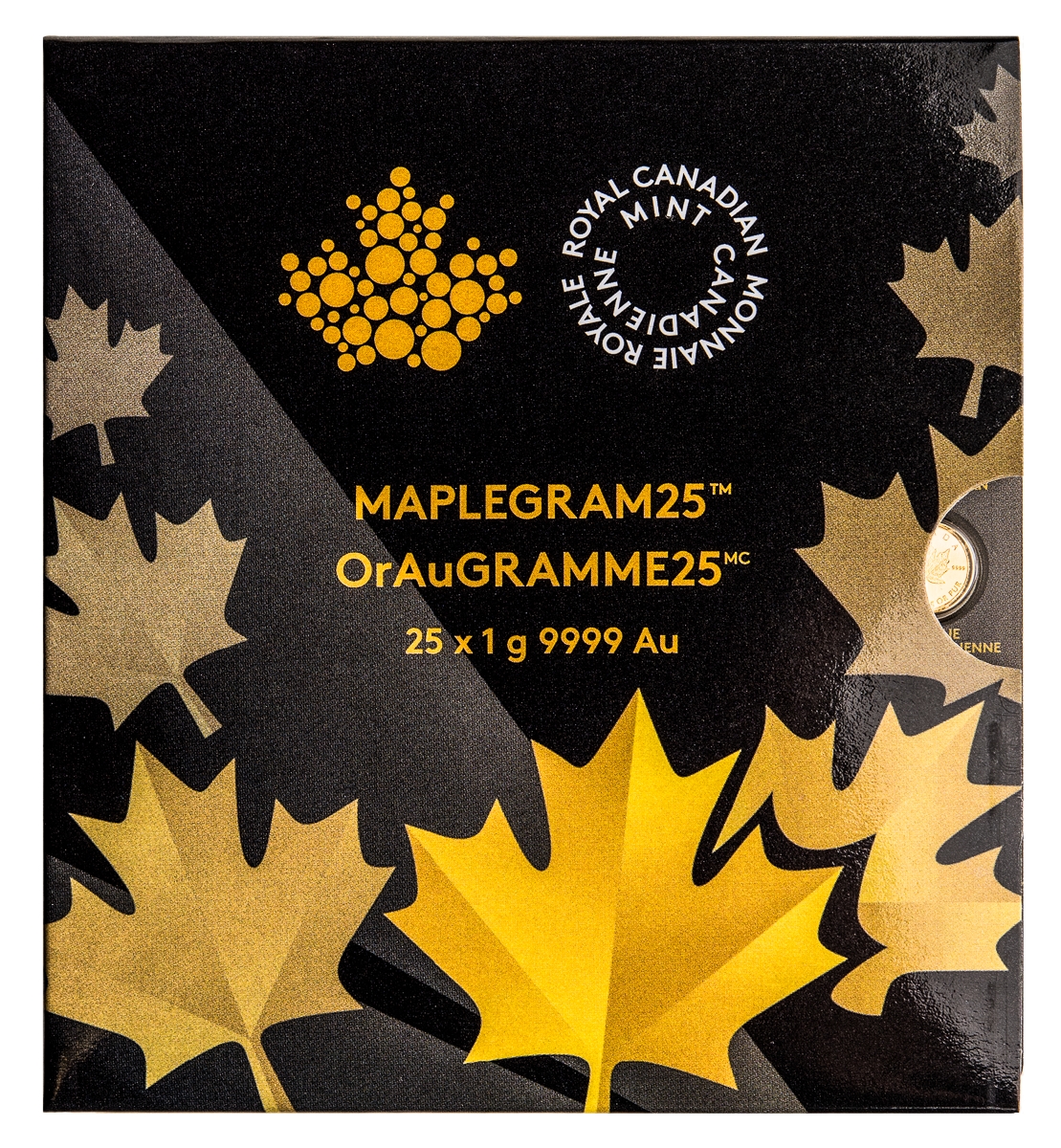 Gold Maplegram (25 Gram Pack) (Currently Unavailable)
