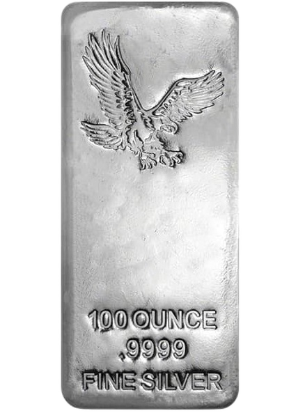 100 oz Silver Bar