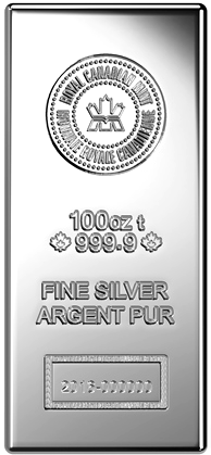 100 oz RCM Silver Bar