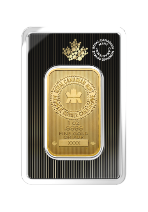 1 oz RCM Gold Bar-345