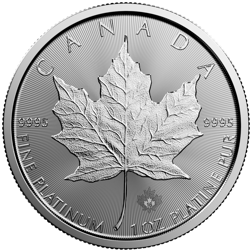 1 oz Platinum Maple Leaf