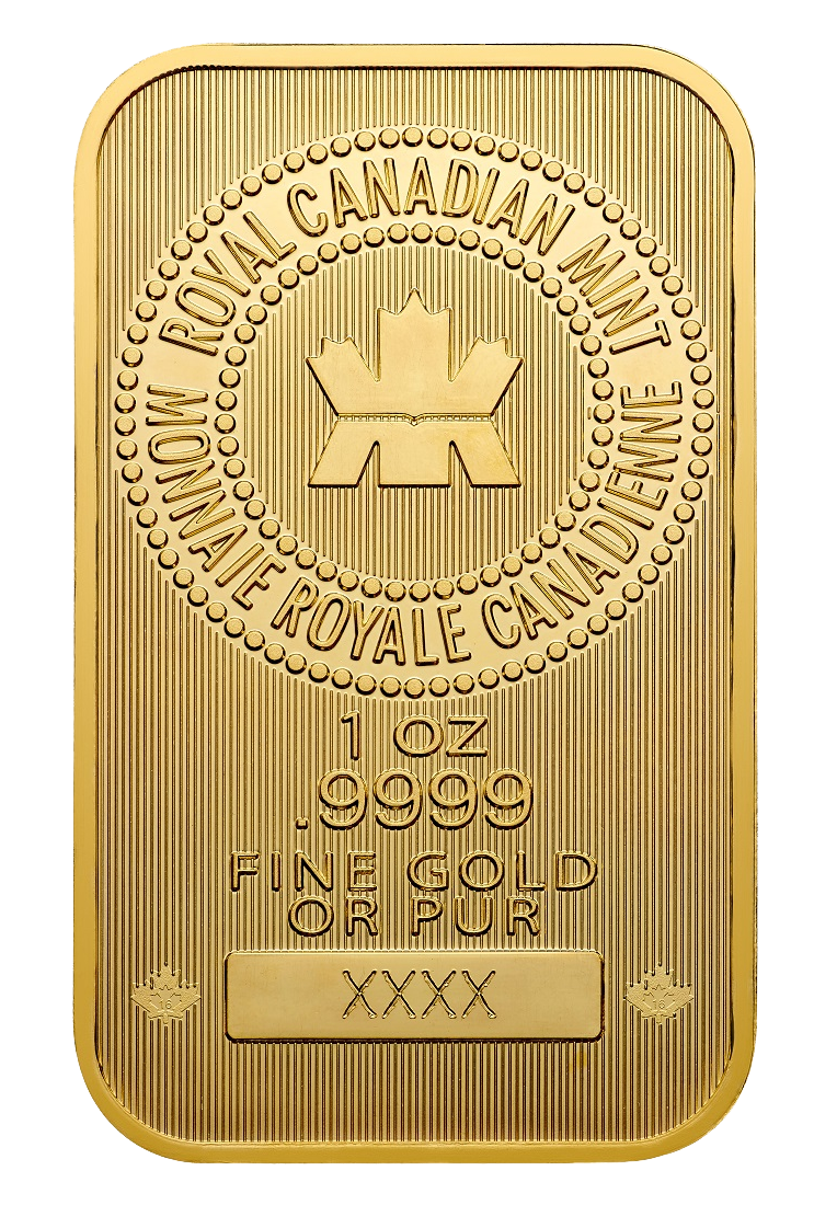 1 oz RCM Gold Bar (1 Week Delivery)