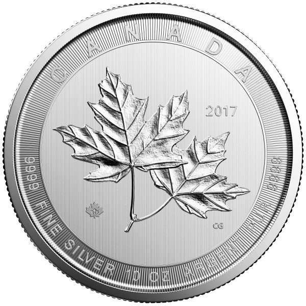 10 oz Silver Maple Leaf Coin