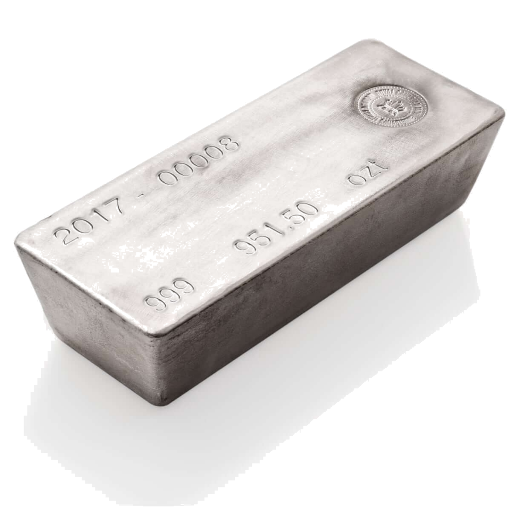 1000 oz RCM Silver Bar price per ounce (Available Please Call