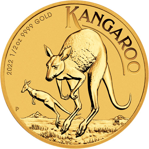 1/2 oz Gold Coin Kangaroo