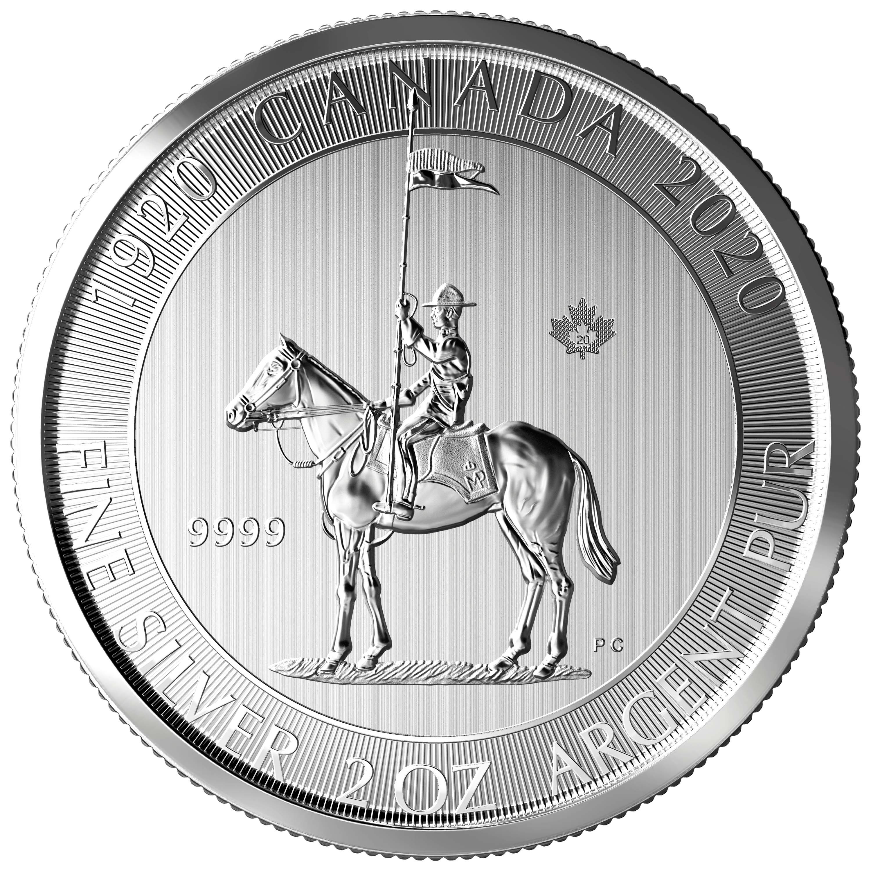 100th Anniversary of the RCMP 2 oz Silver