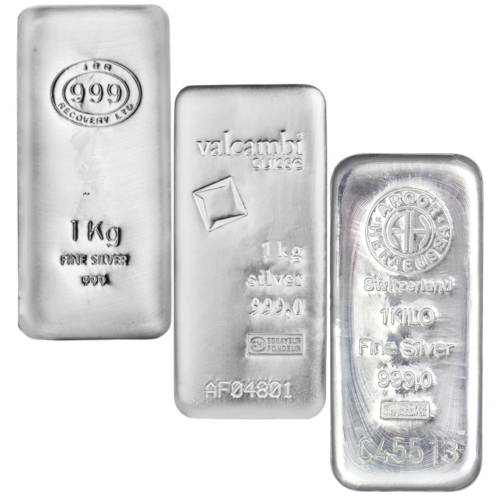 1 Kilo Silver Bar