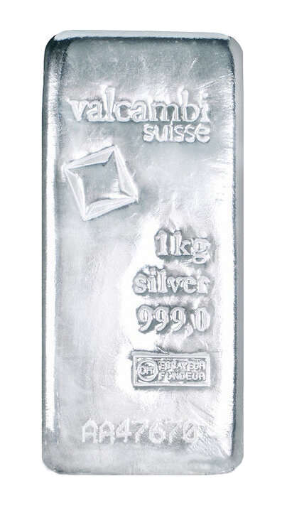 Kilogram Silver Bar Valcambi