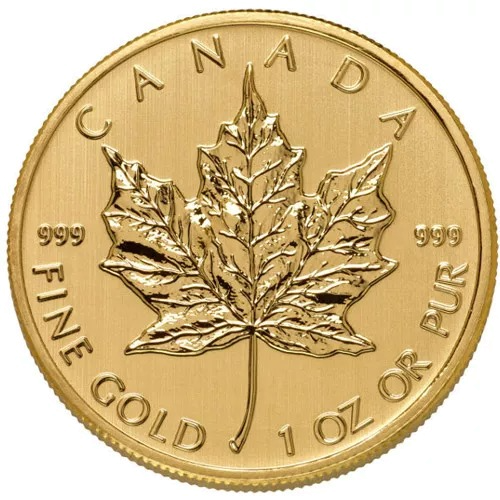 1 oz Gold Maple Leaf (.999)