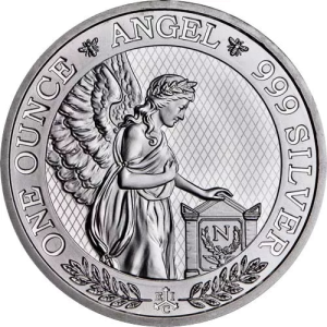 2021 1 oz St. Helena Napoleon Angel Silver Coin