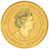 2022 1/4 OZ PERTH MINT GOLD TIGER