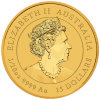 1/10 oz gold tiger coin