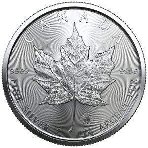 1 oz 2022 Canadian Silver Maple Leaf Coin