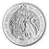 1 oz 2022 Platinum Tudor Beasts Lion Coin