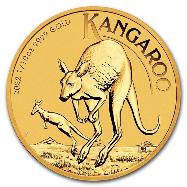 1/10 Gold Kangaroo Coin