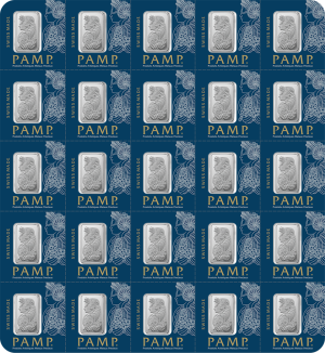 PAMP Platinum Fortuna 1g MULTIGRAM 25