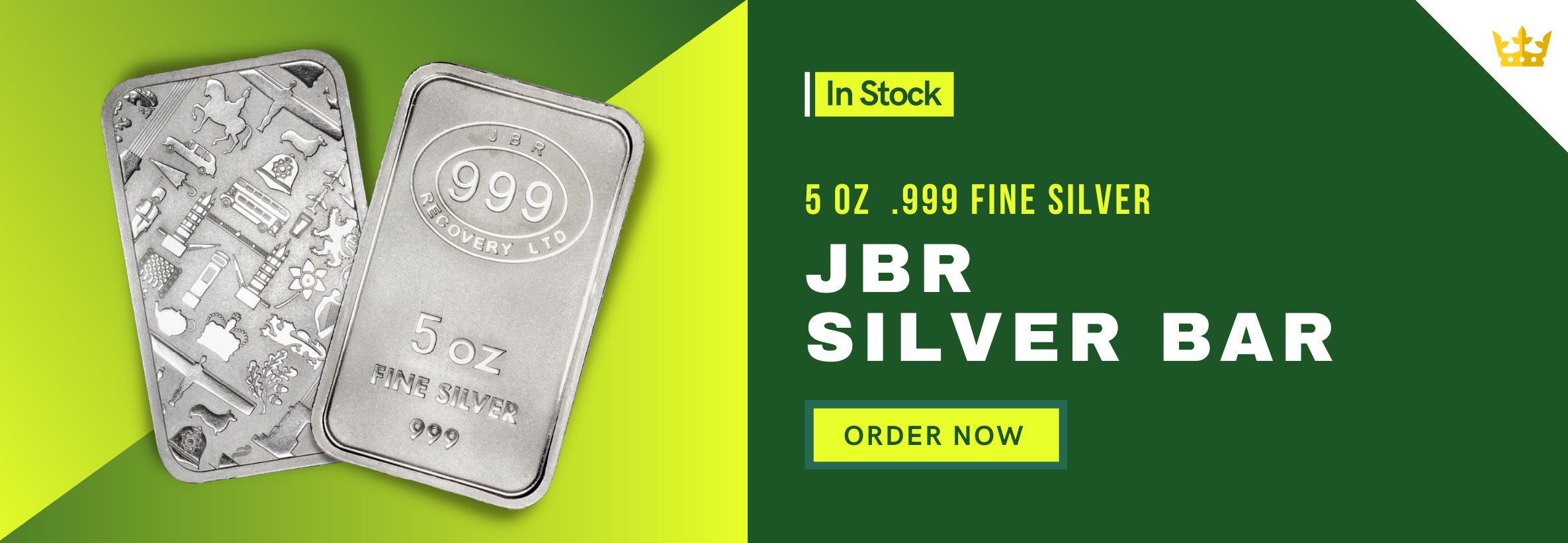 JBR 5 oz Silver Bar