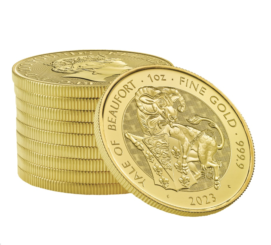 2023 Tudor Beasts Yale 1 oz Gold Coin