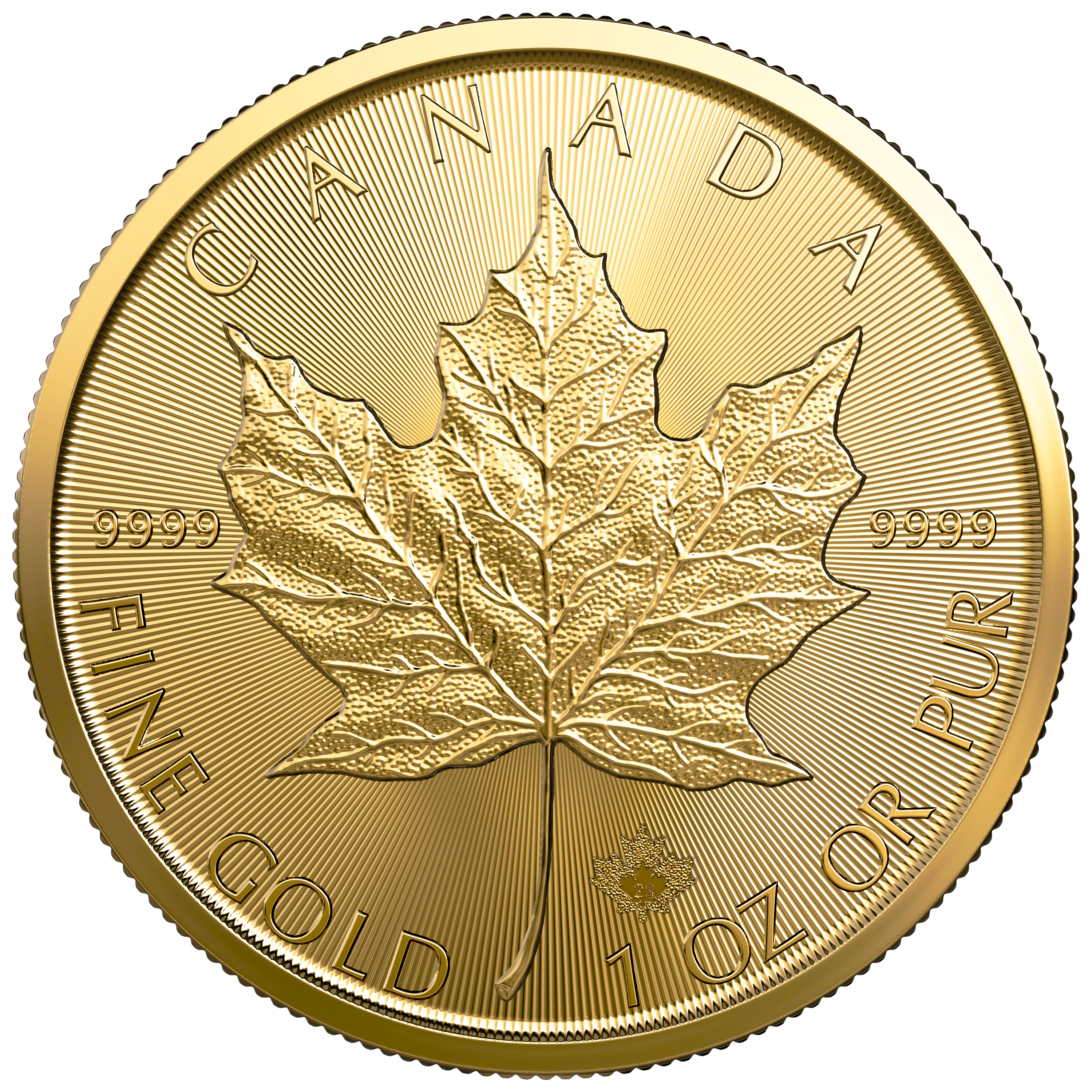 1 oz Gold Maple Leaf Coin 2023