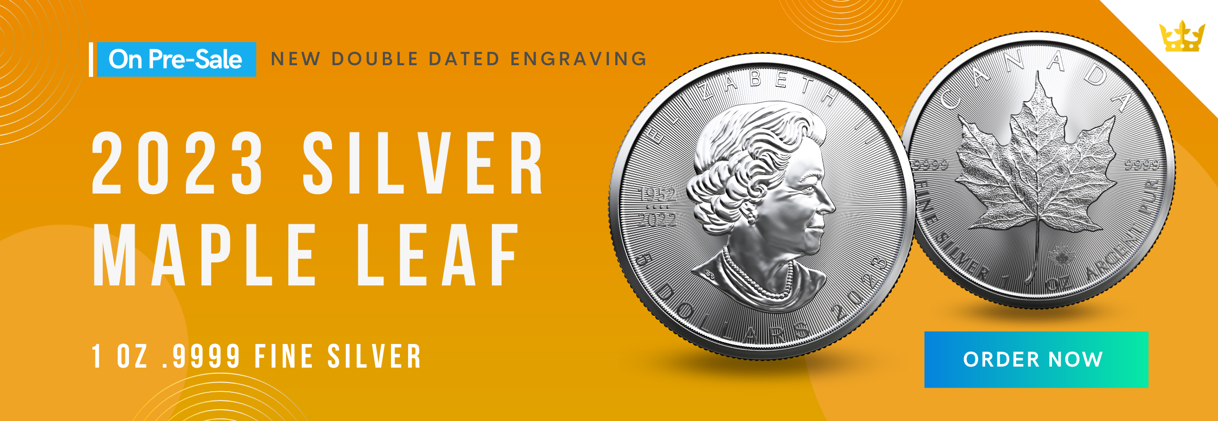 1 oz Silver Coin Maple Leaf 2023