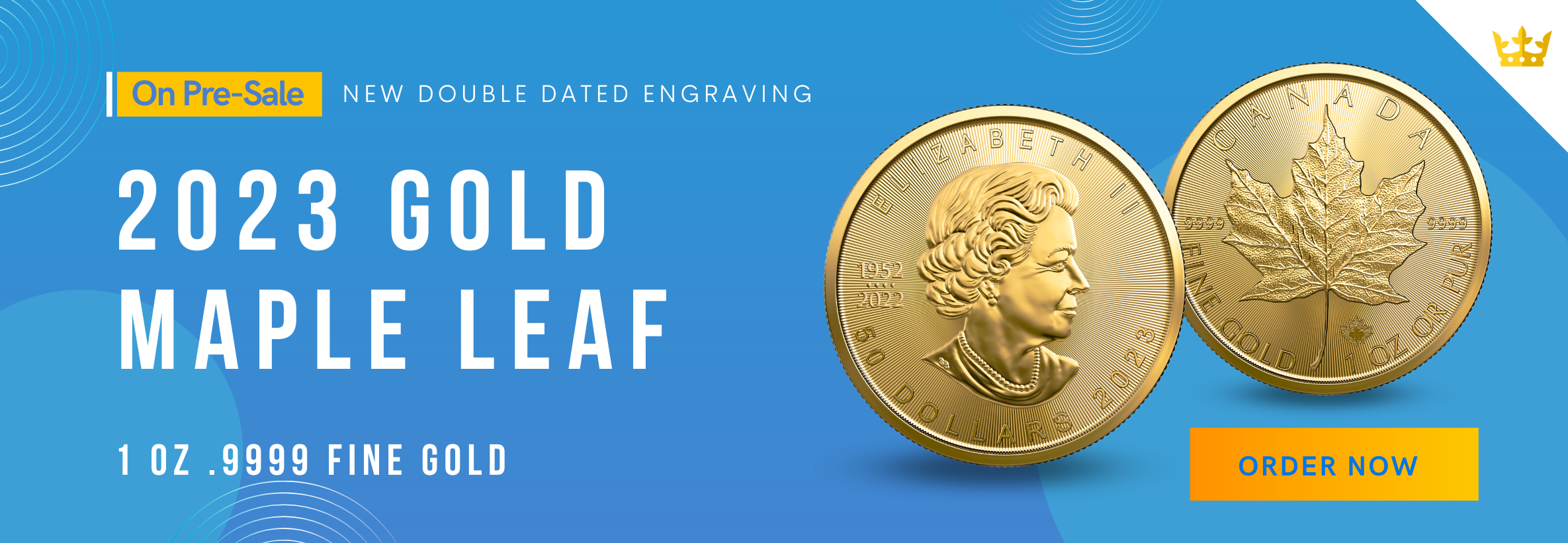 Gold Coin 1 oz Maple Leaf 2023